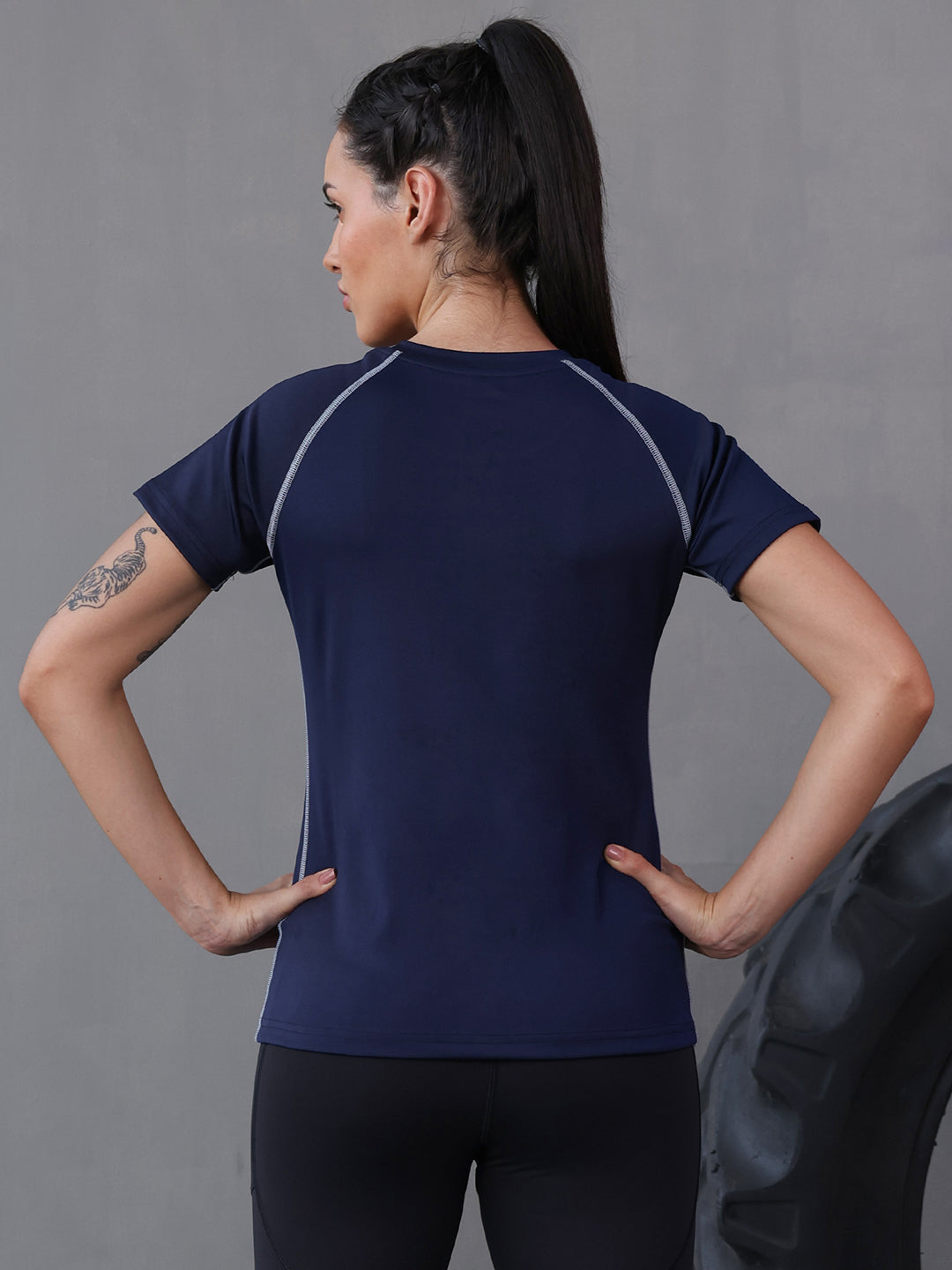 Women's Performance Compression T-Shirt Navy