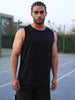Men's Black Sleeveless Gym Tanktop