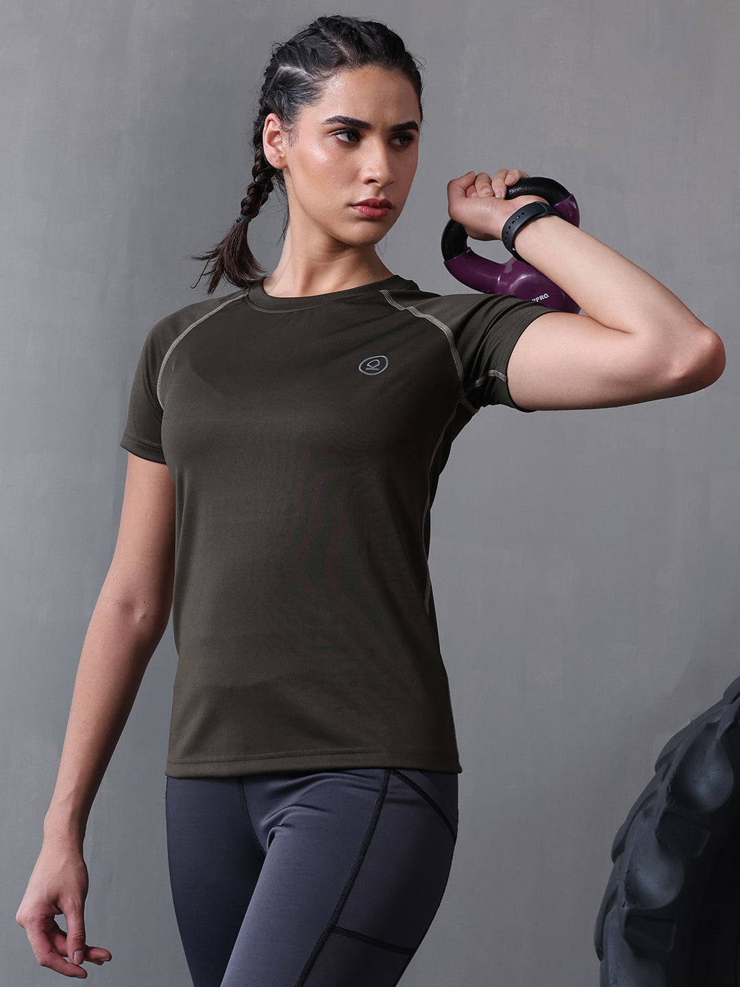 Women's Performance Compression T-Shirt Olive