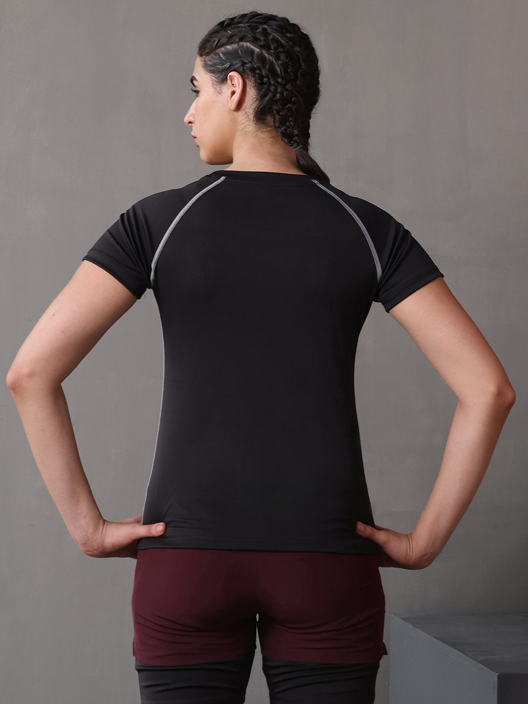 Women's Performance Compression T-Shirt Black