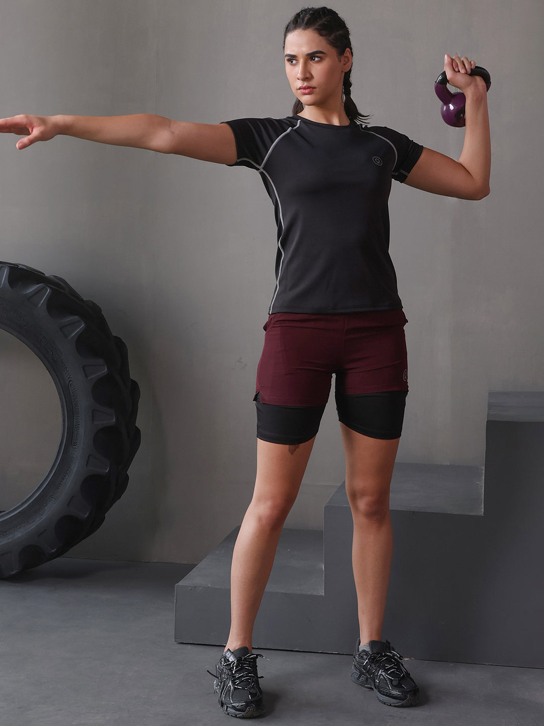 Women's Performance Compression T-Shirt Black