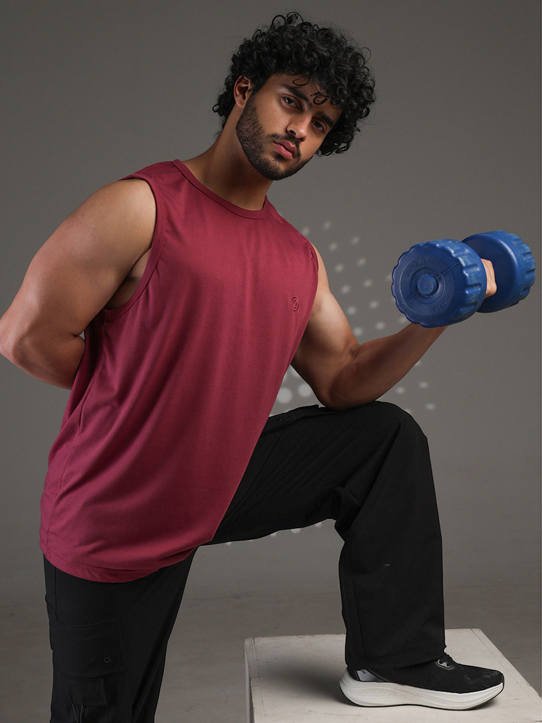 Men's Onion Cotton Sleeveless Gym Tanktop