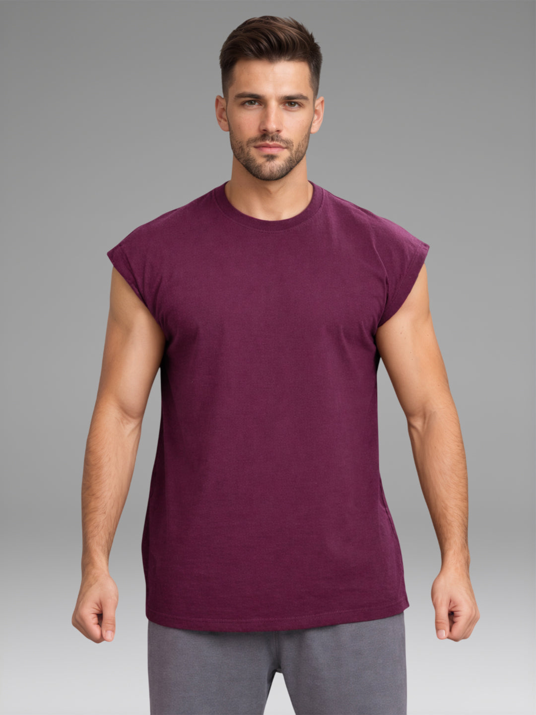 Men's Onion Oversized Sleeveless Gym Tanktop
