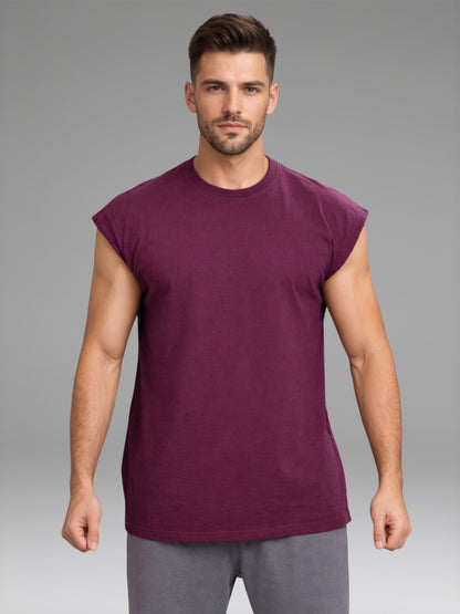 Men's Onion Oversized Sleeveless Gym Tanktop