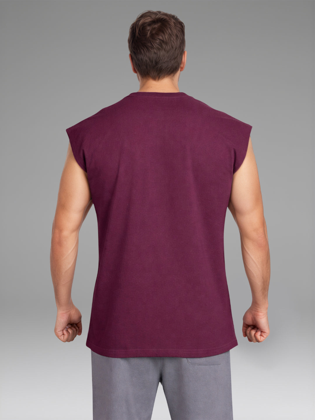 Men's Onion Oversized Sleeveless Gym Tanktop