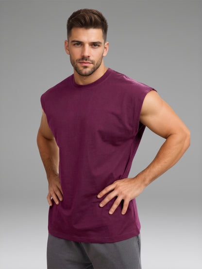Men's Onion Oversized Sleeveless Gym Tanktop