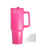 Chkokko Premium Insulated Tumbler - Pink 1200ml with Leak-Proof Lid