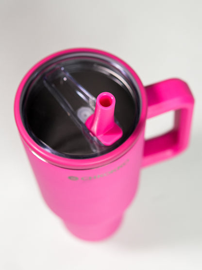Chkokko Premium Insulated Tumbler - Pink 1200ml with Leak-Proof Lid