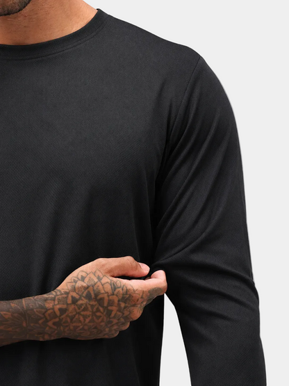 Men's Regular Dry Fit Full Sleeve Gym T-Shirt | CHKOKKO