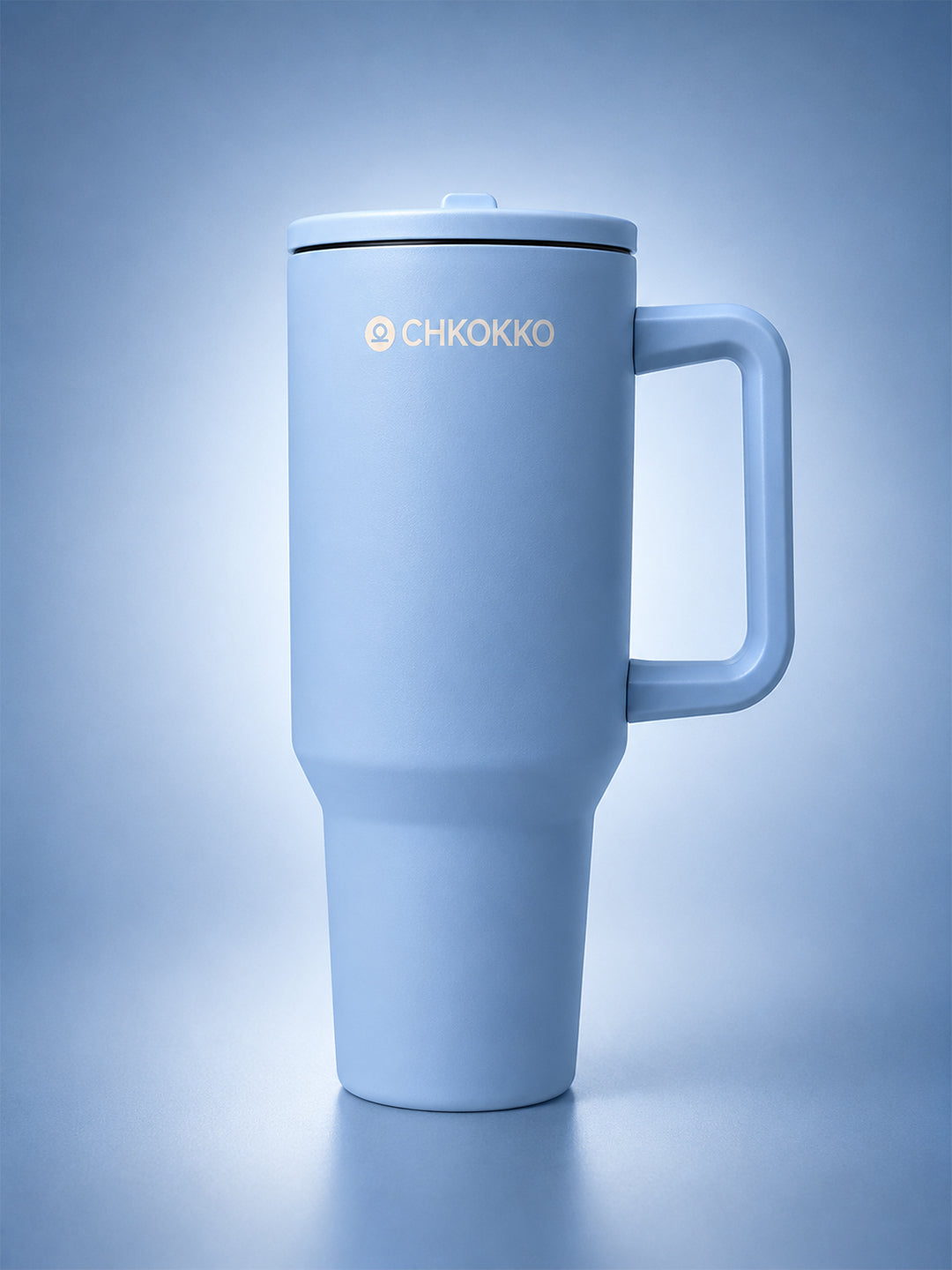 Chkokko Premium Insulated Tumbler - Blue 1200ml with Leak-Proof Lid