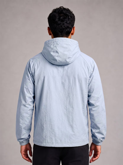 Men's IceBlue Hooded Sunscreen Jacket UPF 50+ | UV & Sun Protection