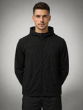 Men's Lightweight UV Protection Hooded Summer Jacket Black