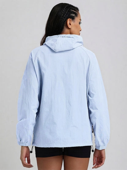 Women's IceBlue Hooded Sunscreen Jacket UPF 50+ | UV & Sun Protection