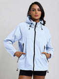 Women's IceBlue Hooded Sunscreen Jacket UPF 50+ | UV & Sun Protection