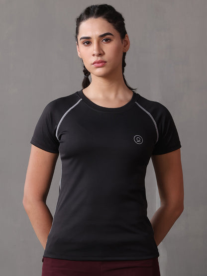 Women's Performance Compression T-Shirt Black