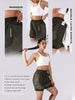 Women’s Double Layer Sports Running Shorts Olive
