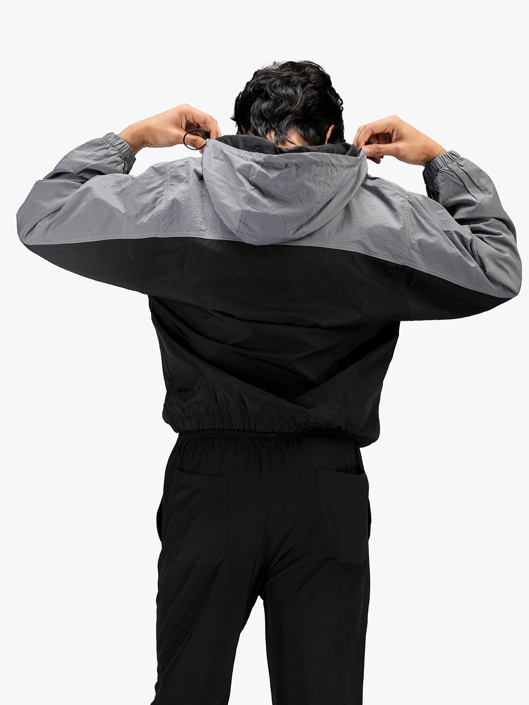 Men’s Lightweight UPF 50+ Sun Protection Summer Grey Black