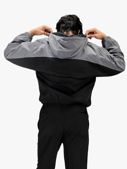 Men’s Lightweight UPF 50+ Sun Protection Summer Grey Black