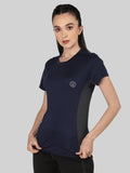 Women's Half Sleeves Sports Gym T-Shirt | CHKOKKO