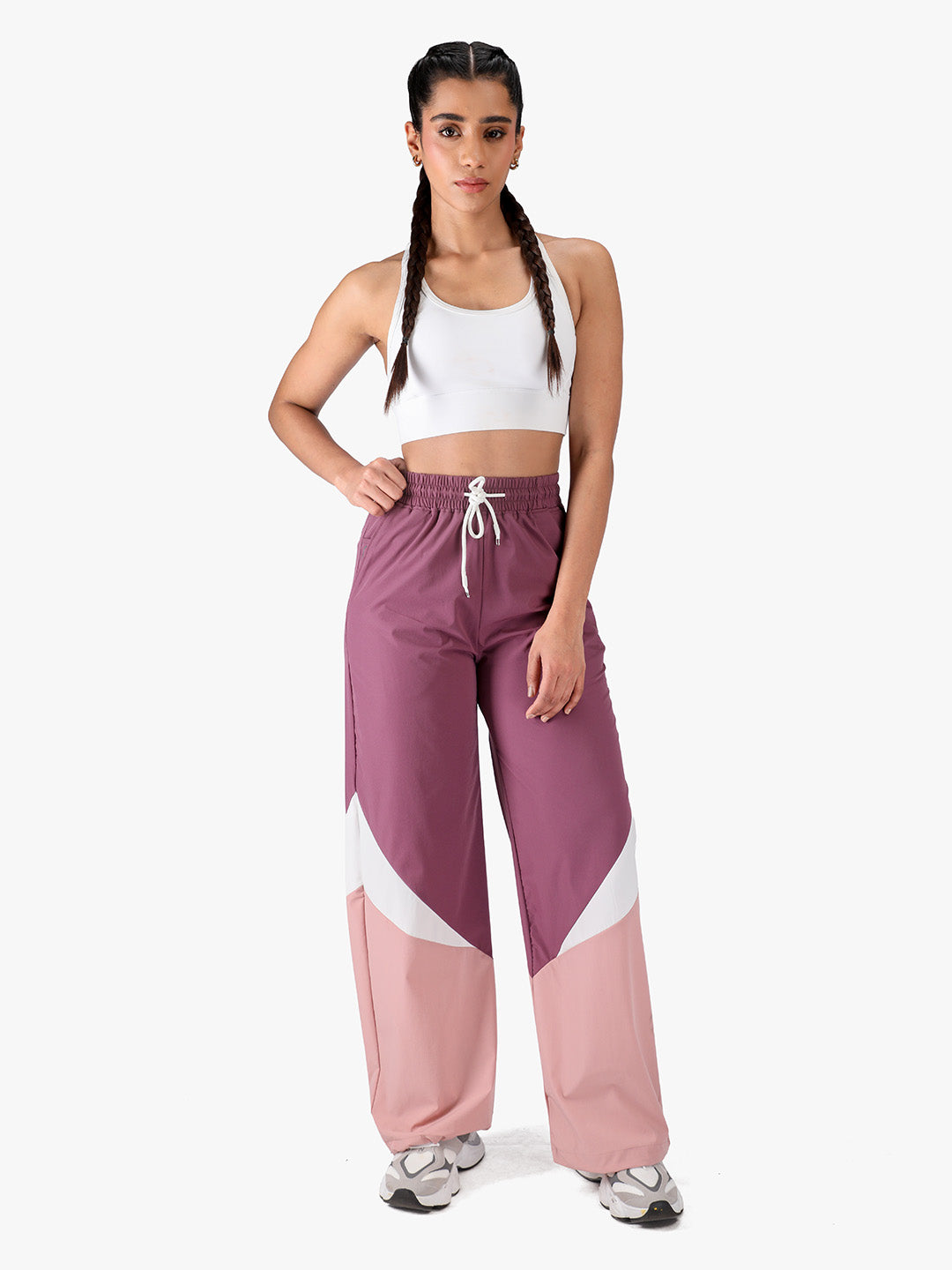 Women’s Sports Colorblock Trackpants Pack of 2