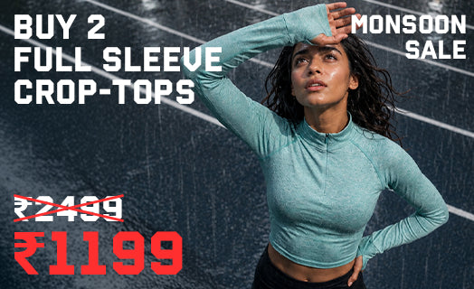 Full Sleeves Crop T-shirts