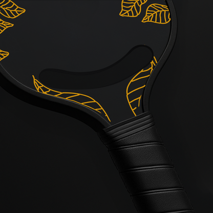 Chkokko Leaf Design Gold Paddle