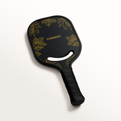 Chkokko Leaf Design Gold Paddle