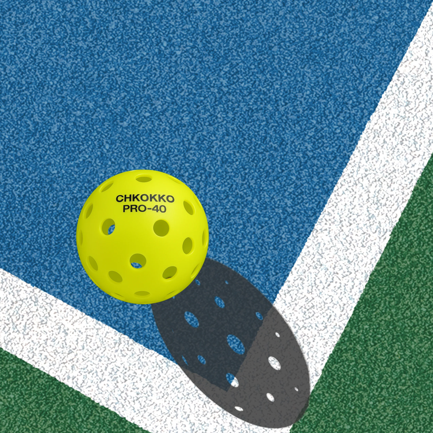 Chkokko PRO-40 Pickleballs Set of 12