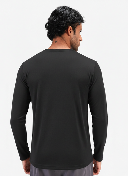 Men's Regular Dry Fit Full Sleeve Gym T-Shirt | CHKOKKO