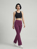 Women's High Waist Solid Flared Pants Onion