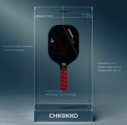 Chkokko T700 Paddle - Red Grip
