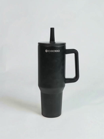 Chkokko Premium Insulated Tumbler - Black 1200ml with Leak-Proof Lid