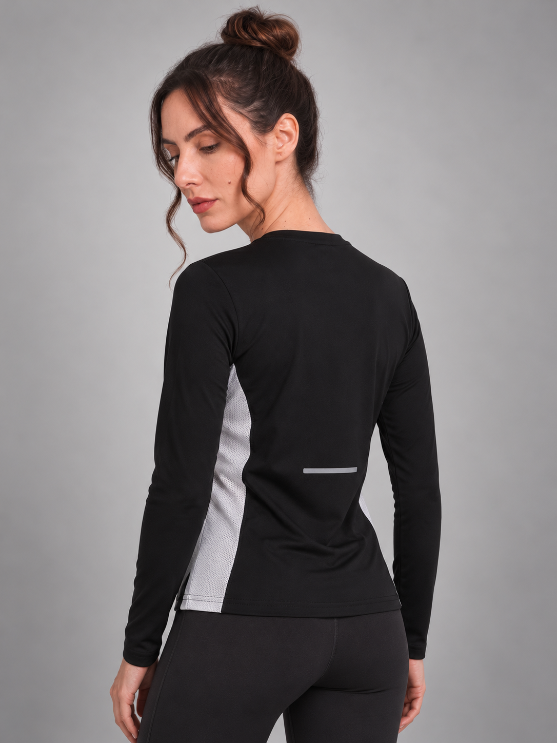 Women's Round Neck Active Wear Sports T-Shirt | CHKOKKO