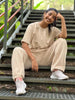 Women's Beige Baggy Co-Ord Set