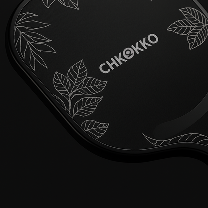 Chkokko Leaf Design Silver Paddle