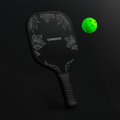 Chkokko Leaf Design Silver Paddle