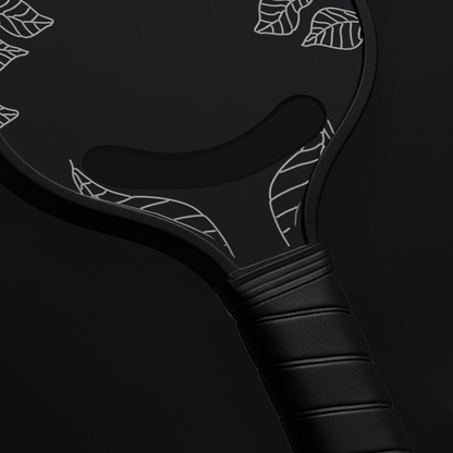 Chkokko Leaf Design Silver Paddle