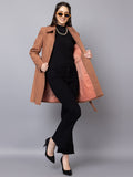 Women Winter Wear Single Breasted Long Coat