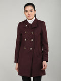 Women Double-Breasted Winter Overcoat