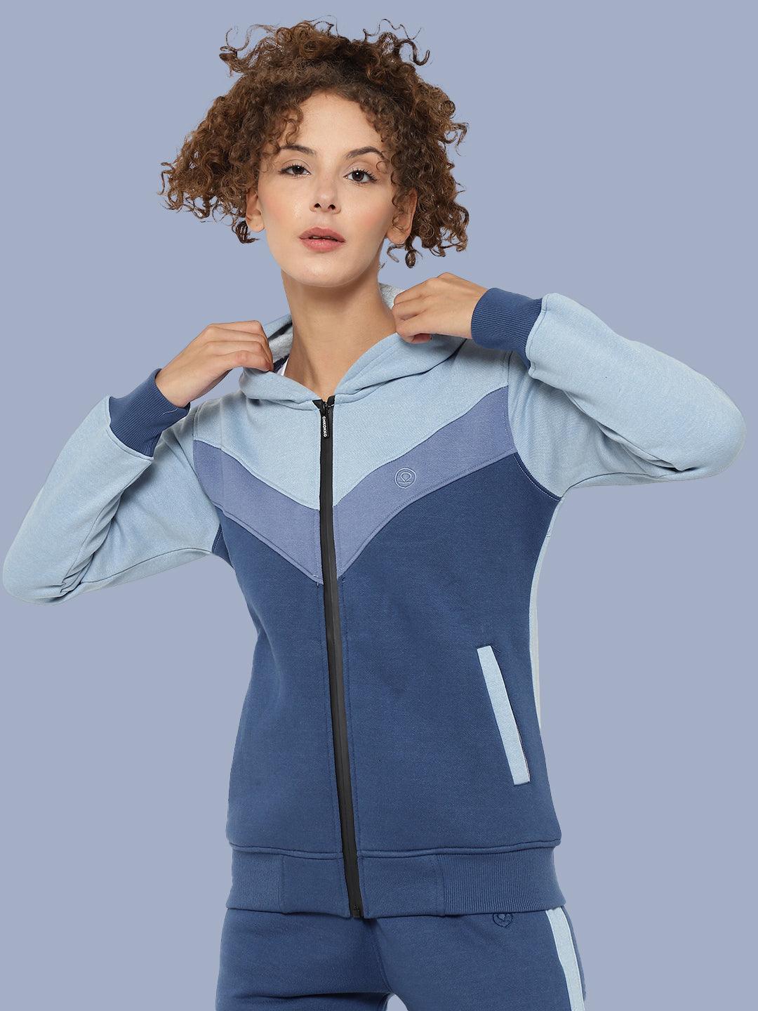 Women's Sports Gym Hooded Zipper Jacket | CHKOKKO - Chkokko