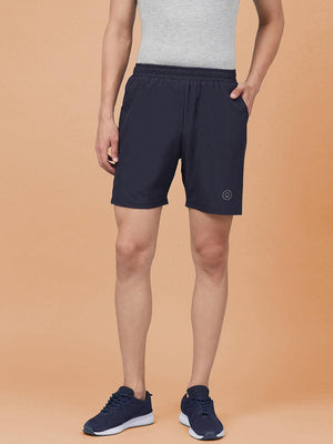 Men's Navy Blue Workout Gym Shorts