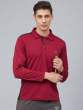 Men's Regular Dry Fit Full Sleeves Polo T-Shirt | CHKOKKO - Chkokko