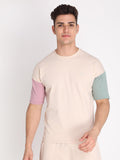 Beige Pink Green