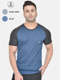 Blue, Dark Grey