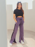Women's Solid Bootcut Trackpant | CHKOKKO