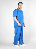 Men's Royal Blue Co-Ord Set | CHKOKKO