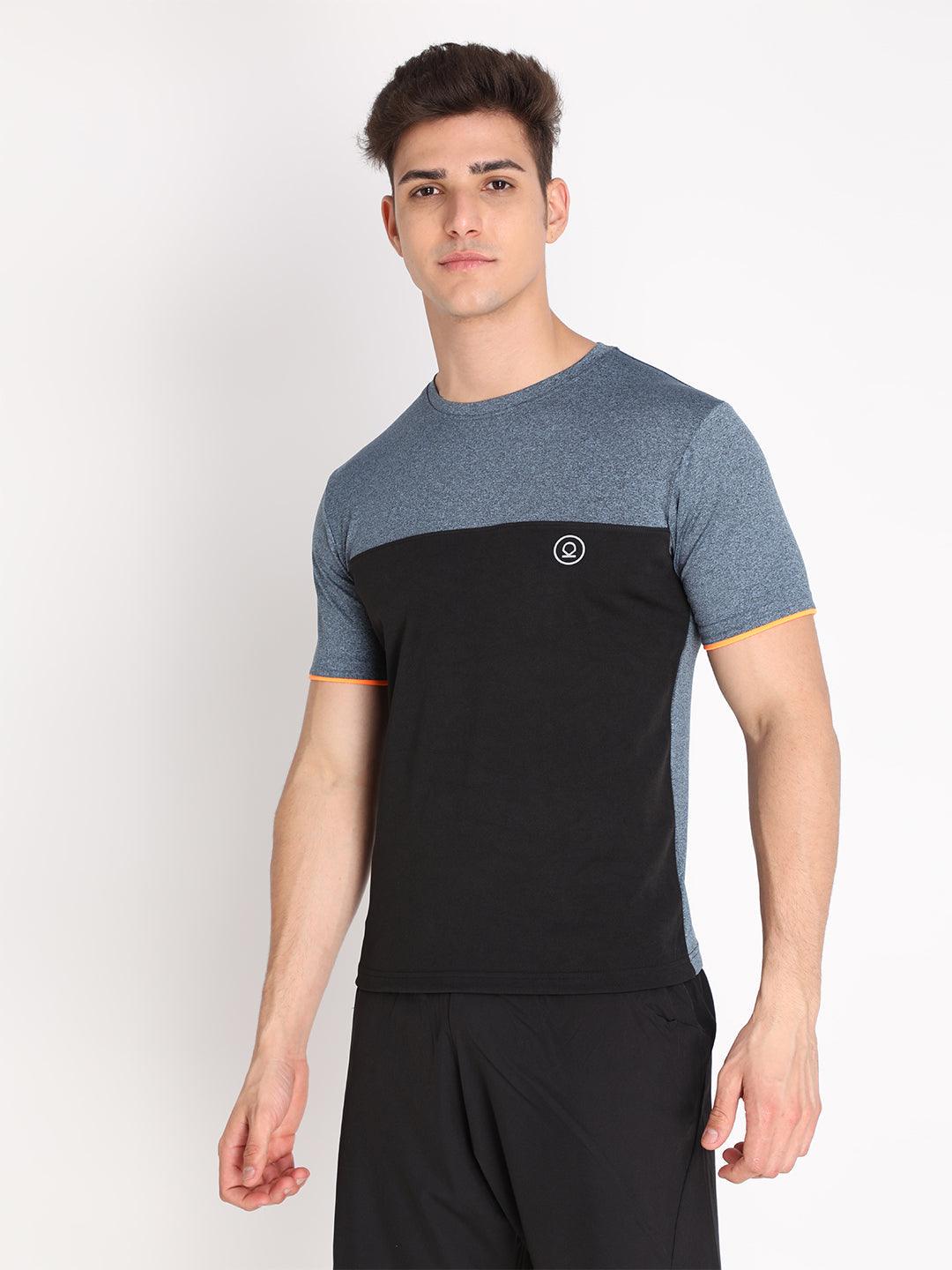 Blue Melange Black Orange