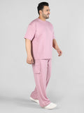 Men's Pstl Pink Co-Ord Set | CHKOKKO