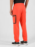 Men Orange Designer Regular Fit Trackpant