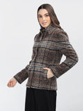 Women Winterwear Single Breasted Coat